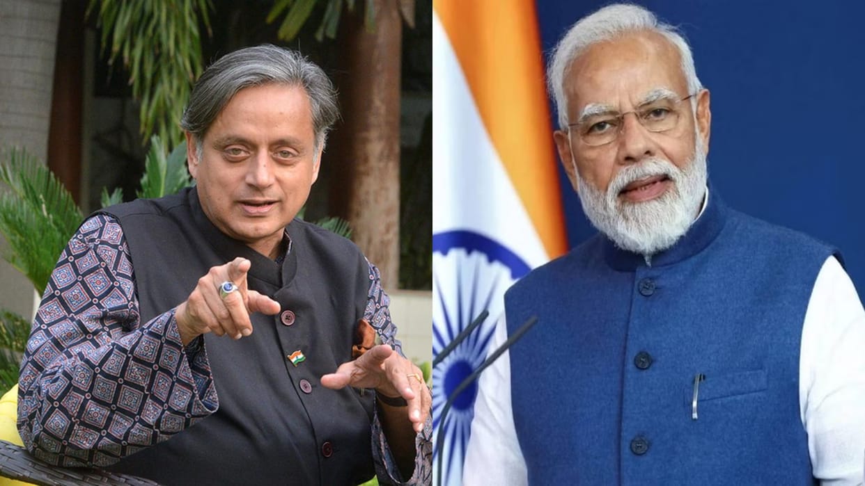 Tharoor wants to participate in program with PM Modi, said – development should always be beyond politics