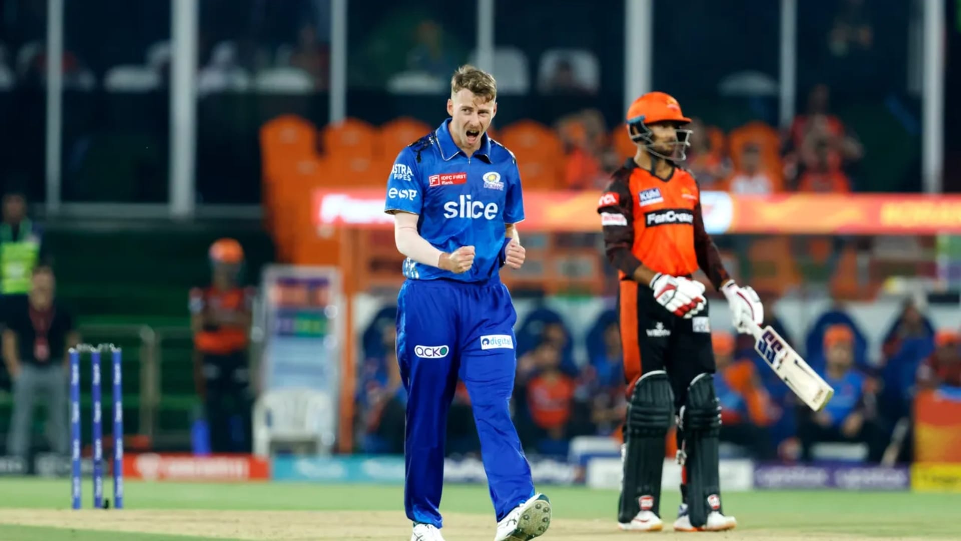 SRH vs MI Highlights IPL 2023 Sunrisers Hyderabad vs Mumbai Indians Rohit Sharma Cameron Green Arjun Tendulkar
