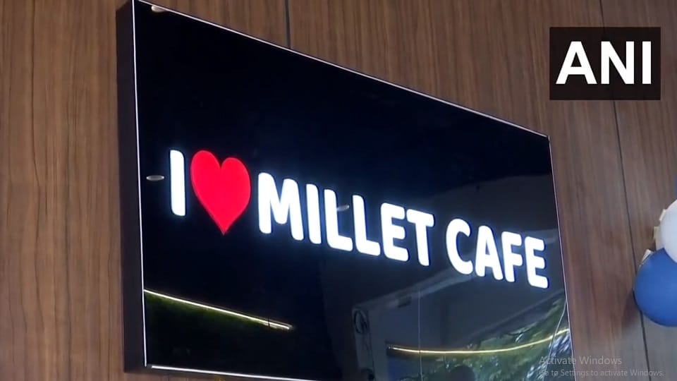 Chief Minister Bhupesh Baghel inaugurated a Millet Cafe in Raipur yesterday