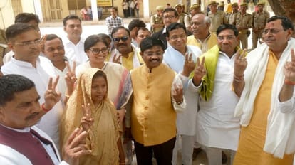 UP Bypolls 2023 Chhanbey Vidhan Sabha Chunav Seven nominations including Apna dal s