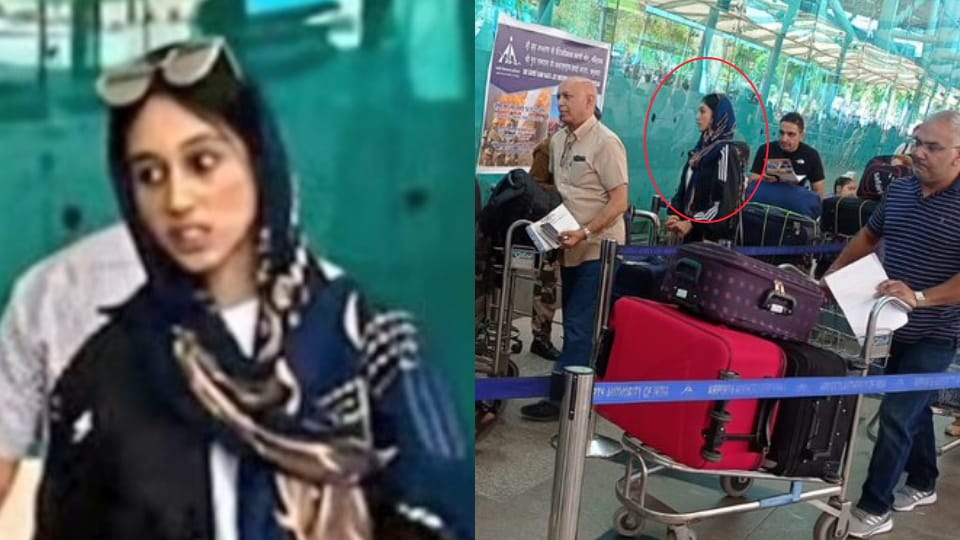 Kirandeep Kaur wife of Amritpal Singh detained at Amritsar airport All Update