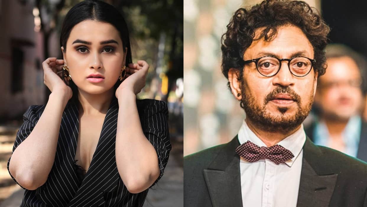 Garmi Starrer Anushka Kaushik said While Shooting For Web Series She Felt Late Actor Irrfan Khan on Set