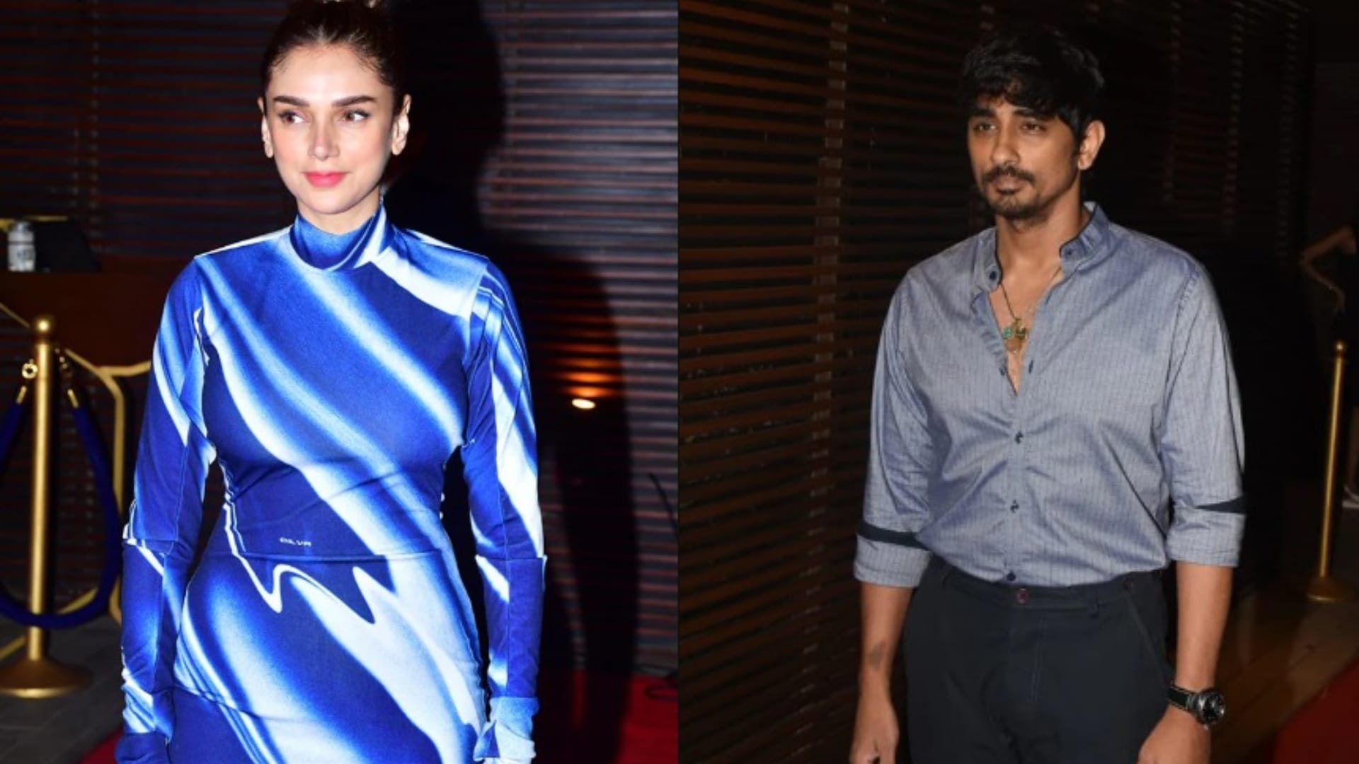 Aditi rao hydari got married to her long time boyfriend Siddharth in a temple in Hyderabad