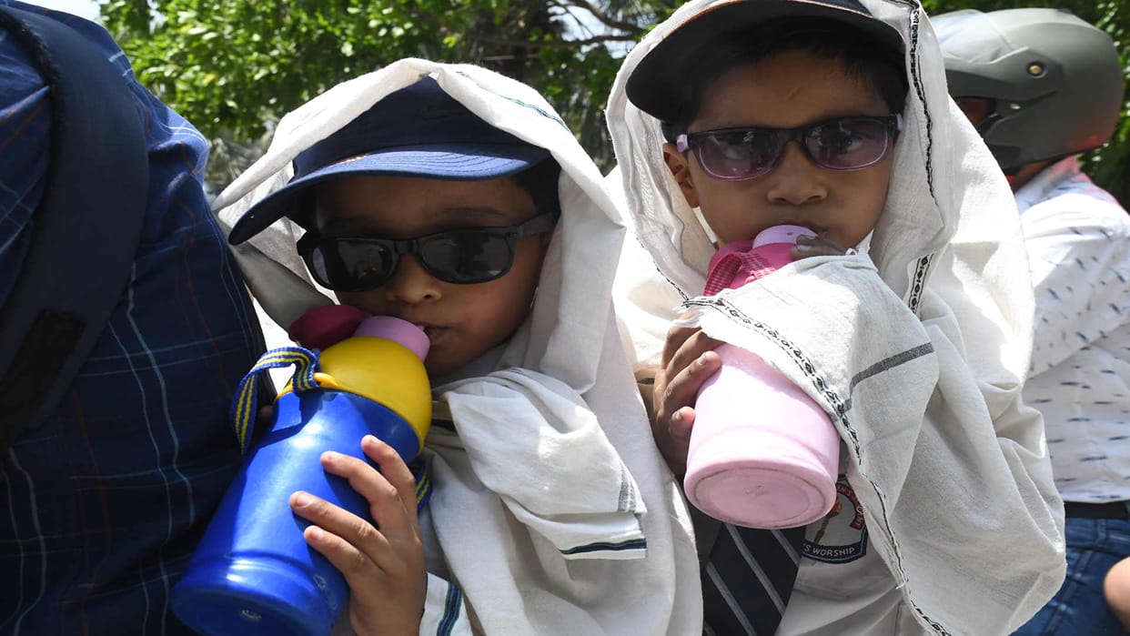 mercury reached 43 degree Celsius in gorakhpur