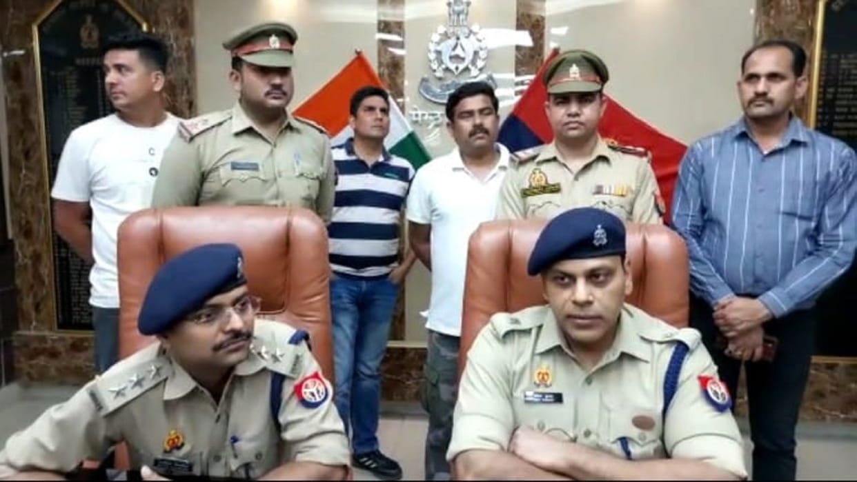 Illegal arms factory busted before Nikay Chunav in Meerut and three accused arrested with pistols