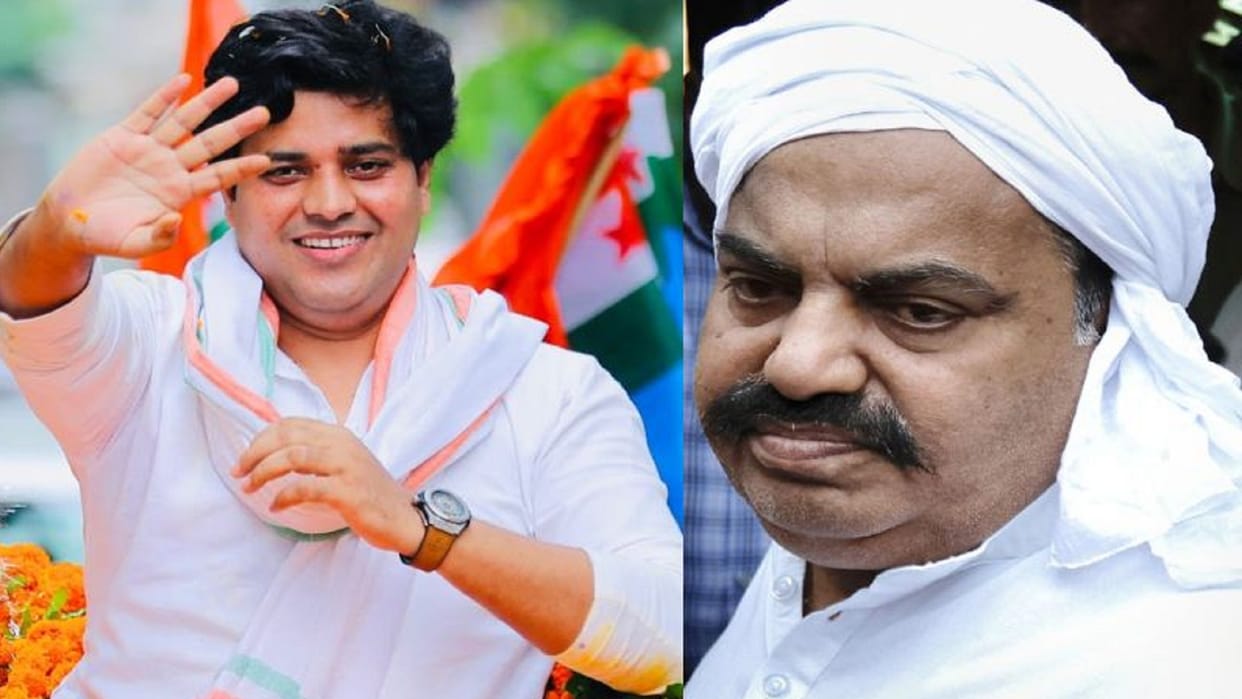 Imran Pratapgarhi surrounded by BJP leaders after his photo with Mafia Atiq went viral