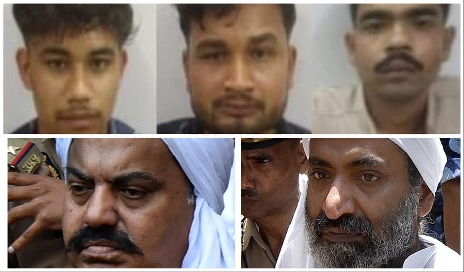 Atiq Ashraf murder case Accused of murders of Atiq and Ashraf were presented in the court