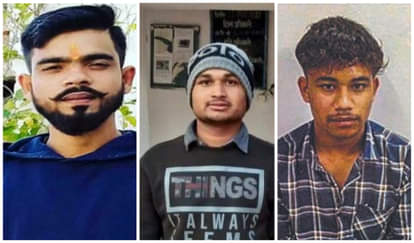 शूटर लवलेश तिवारी, सनी सिंह और अरुण मौर्य। फाइल फोटो