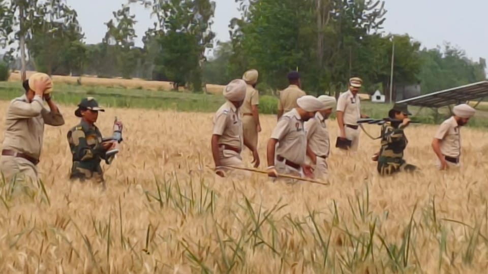 BSF fired on Pakistani drone seen at Bhariyal post in Punjab