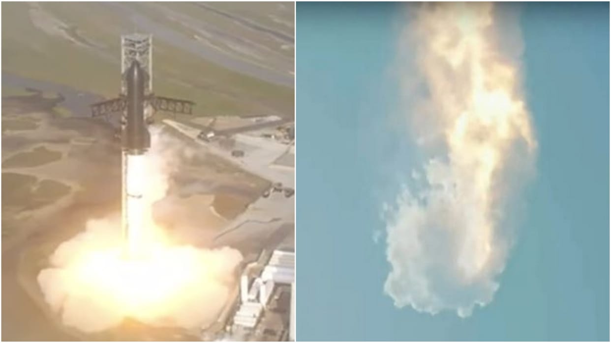 SpaceX Starship World Biggest Rocket Explodes During Test Flight Latest News Update