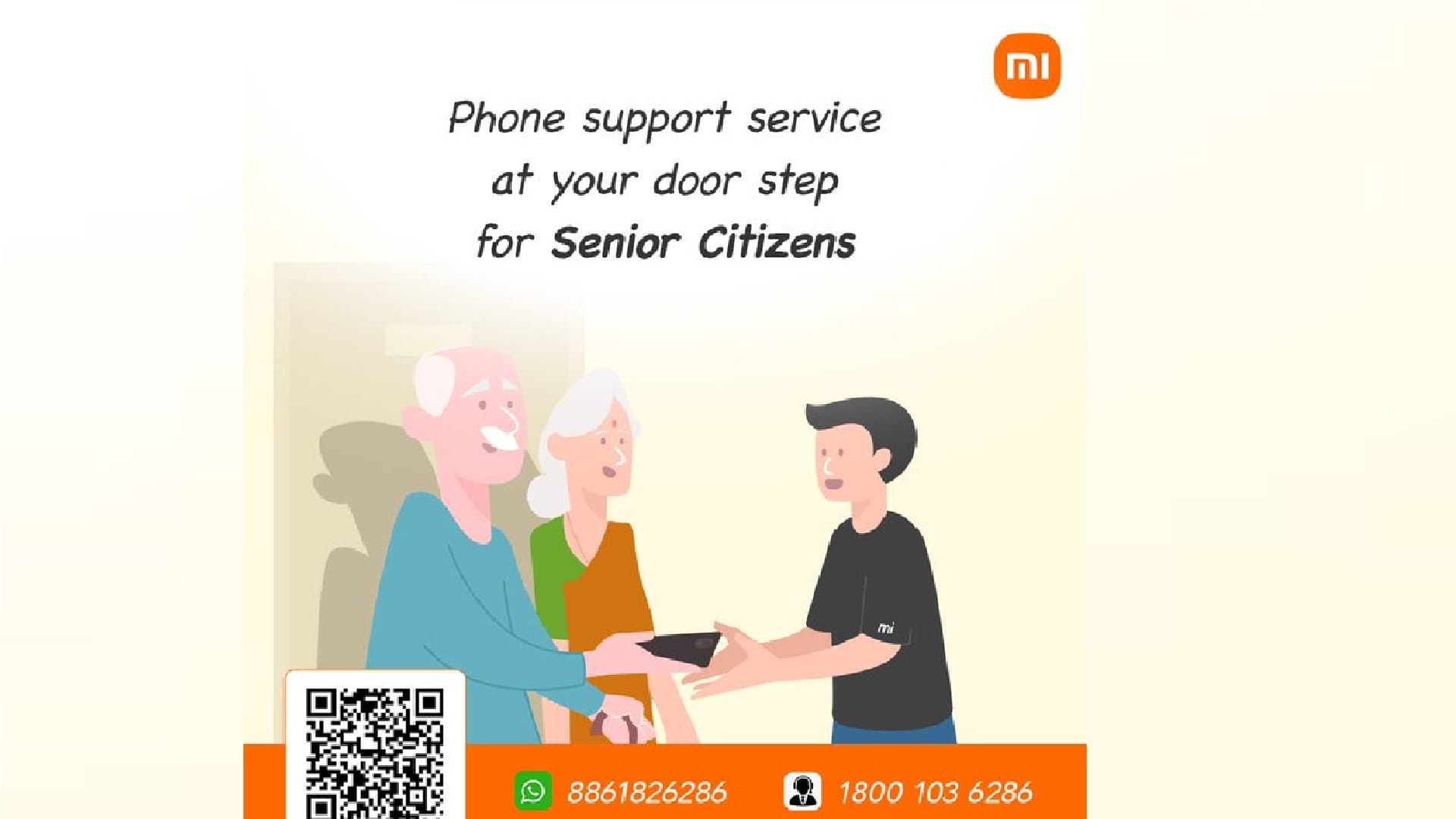 Xiaomi India unique service for Senior citizens offer phone supports service at home