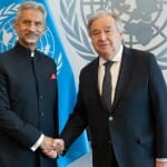 एस जयशंकर और एंतोनियो गुतारेस