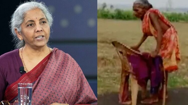 Woman Forced To Walk Barefoot With Broken Chair To Collect Pension Fm Sitharaman Hauls Up Sbi 2006