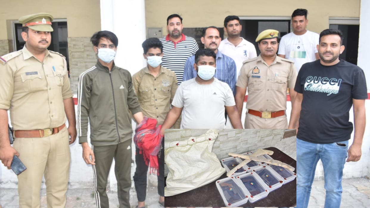 Meerut: Illegal weapons recovered before the Nikay Chunav and the accused is expert in making weapons