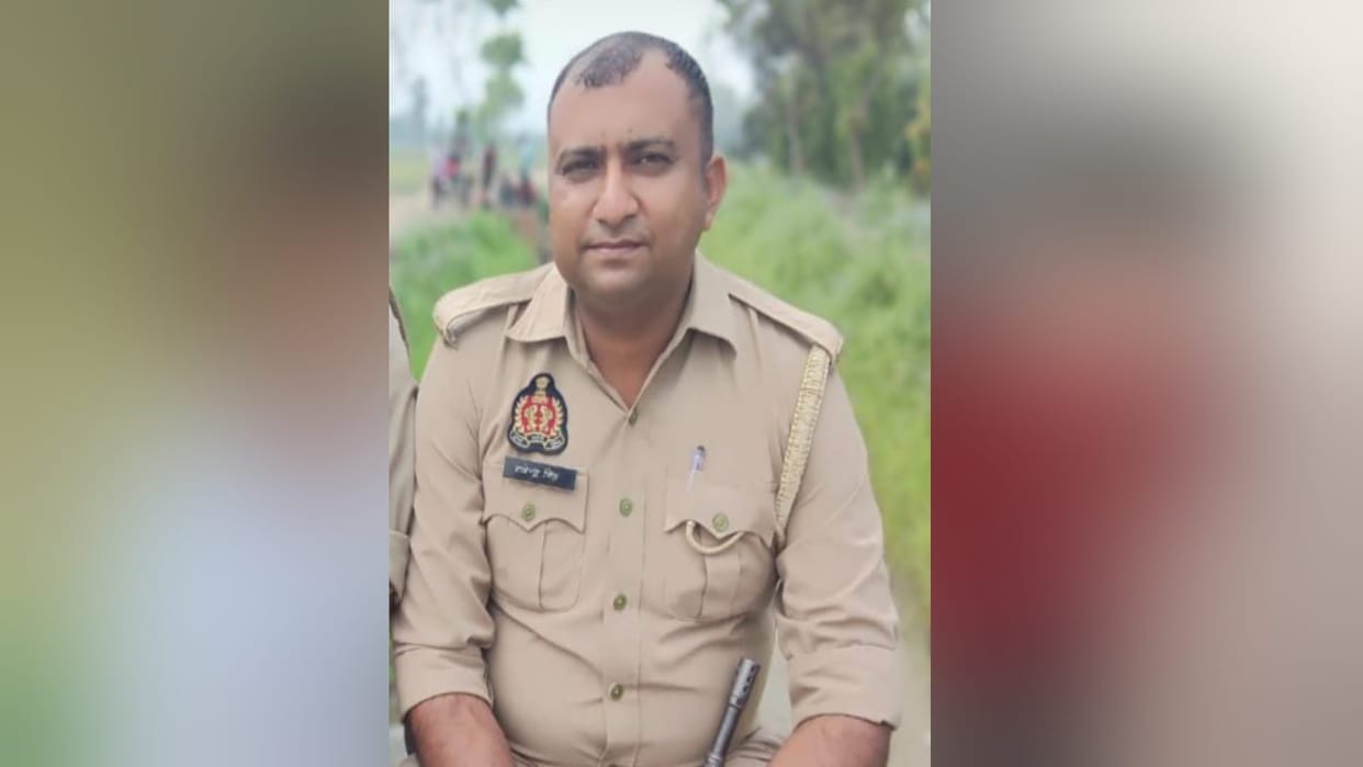 UP News: Head constable Gajendra Singh died while on duty in Shamli district