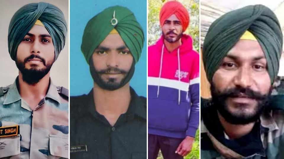 Punjab govt will give ex-gratia amount of Rs one crore to families of four Army Jawans