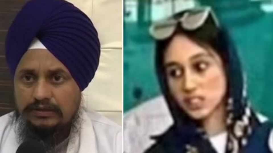Sri Akal Takht Sahib Jathedar said Stopping Amritpal Singh's wife at airport was not right