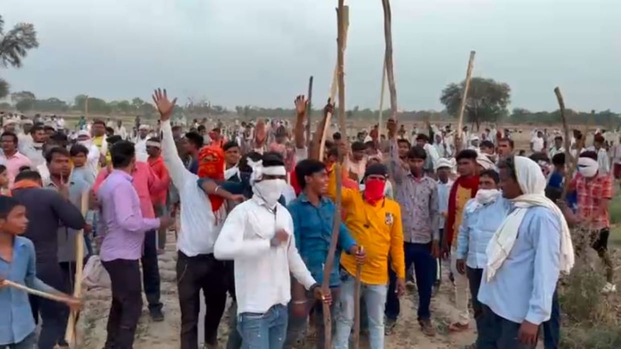 Reservation Demand Mali Saini Maurya Kushwaha communities block Jaipur-Agra highway