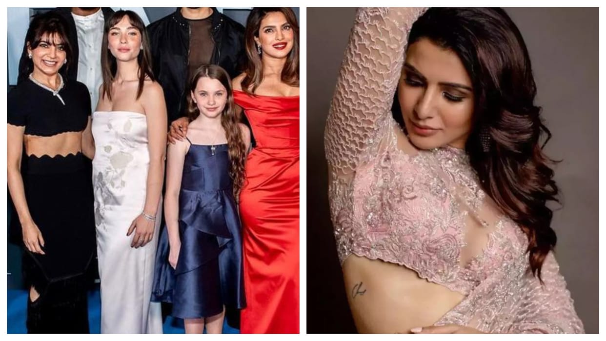 Samantha Ruth Prabhu Still Has Naga Chaitanya Tattoo on Her Rib Despite Divorce see Photo Goes Viral