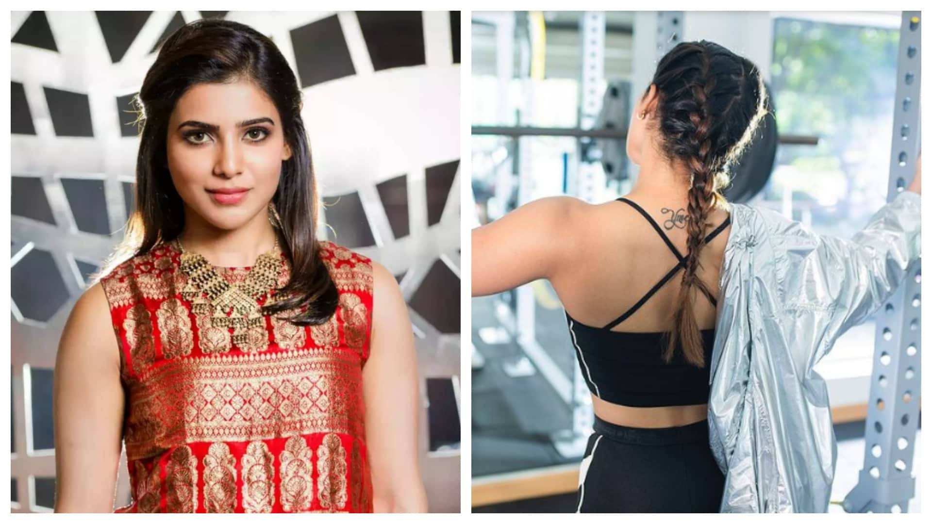 Samantha Ruth Prabhu Still Has Naga Chaitanya Tattoo on Her Rib Despite Divorce see Photo Goes Viral