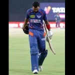 IPL 2023, KL Rahul, embarrassing record, IPL, played, 3rd slowest innings, in terms of, strike rate,