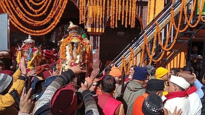 Chardham Yatra 2023 Beginning Gangotri-Yamunotri Dham doors opened on Akshaya Tritiya Watch Photos