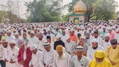 Eid ul Fitr: Eid prayers performed with devotion, children seen happy for Idi, security arrangements in Idgah
