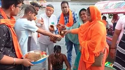 For the sake of love, a Muslim youth became a Hindu in Jabalpur, Harsh became Akhilam after reciting Narmadash