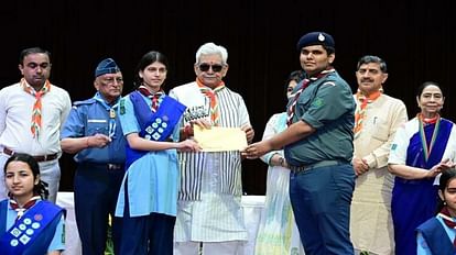 JK LG: Young generation key to change, Scouts-Guides building better society