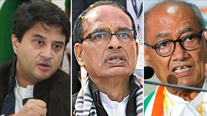 Digvijaya Singh Jyotiraditya Scindia At War, Shivraj Singh Chouhan Joins