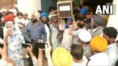 Martyr Harkrishna of Batala cremated at his native village Talwandi Bharath in Batala