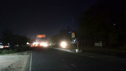 Darkness at night from PAC of Ramghat Road to Harduaganj