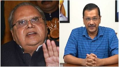 Delhi CM Arvind Kejriwal came out in support of Satyapal Malik