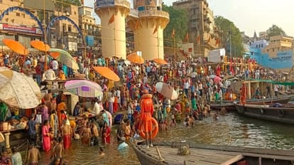 गंगा पुष्कर कुंभ: उत्तर और दक्षिण के मिलन का फिर से साक्षी बना बनारस, बाबा दरबार में लगी लंबी कतार Ganga Pushkar Kumbh varanasi again witnesses union of North and South