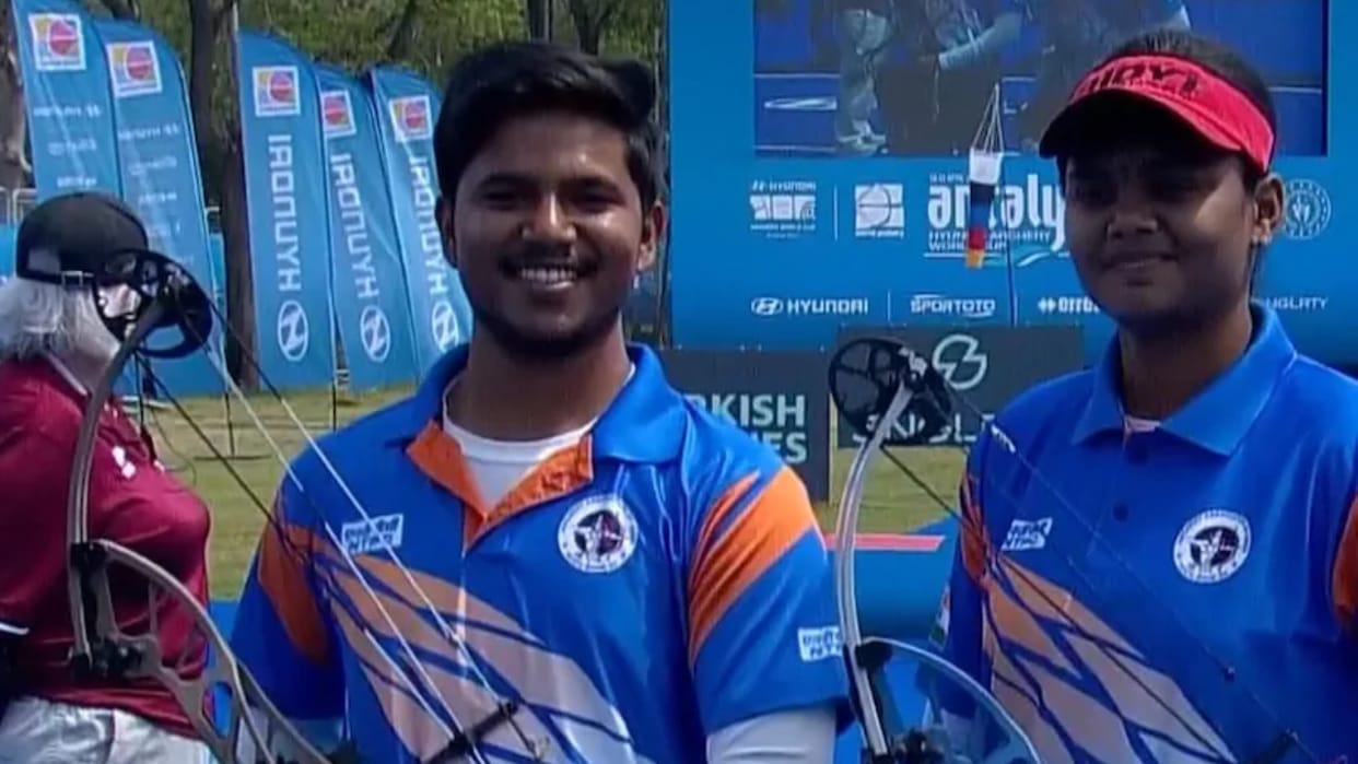 Archery World Cup: India Win Gold In Compound Mixed Team Event; Jyothi Surekha Vennam and Ojas Deotale