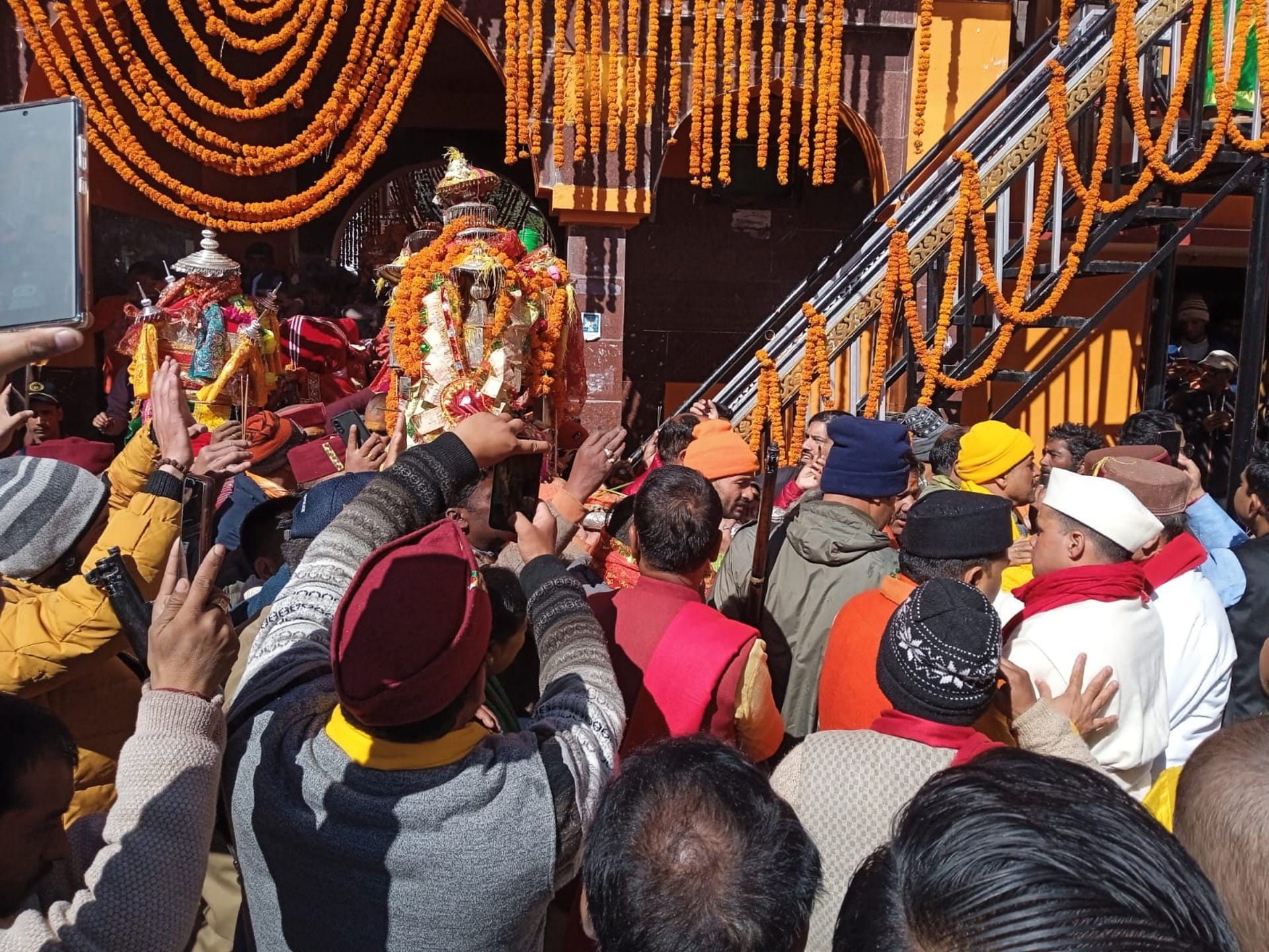 Chardham Yatra 2023 Beginning Gangotri-Yamunotri Dham doors opened on Akshaya Tritiya Watch Photos