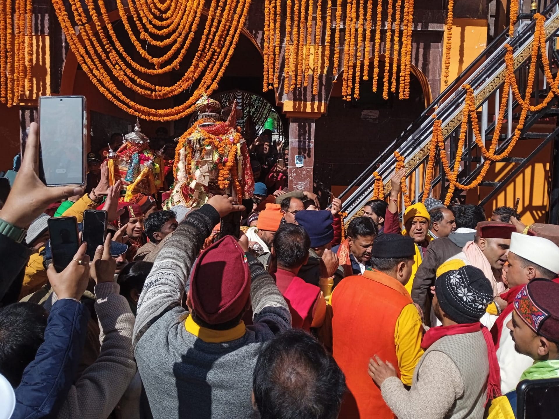 Chardham Yatra 2023 Beginning Gangotri-Yamunotri Dham doors opened on Akshaya Tritiya Watch Photos