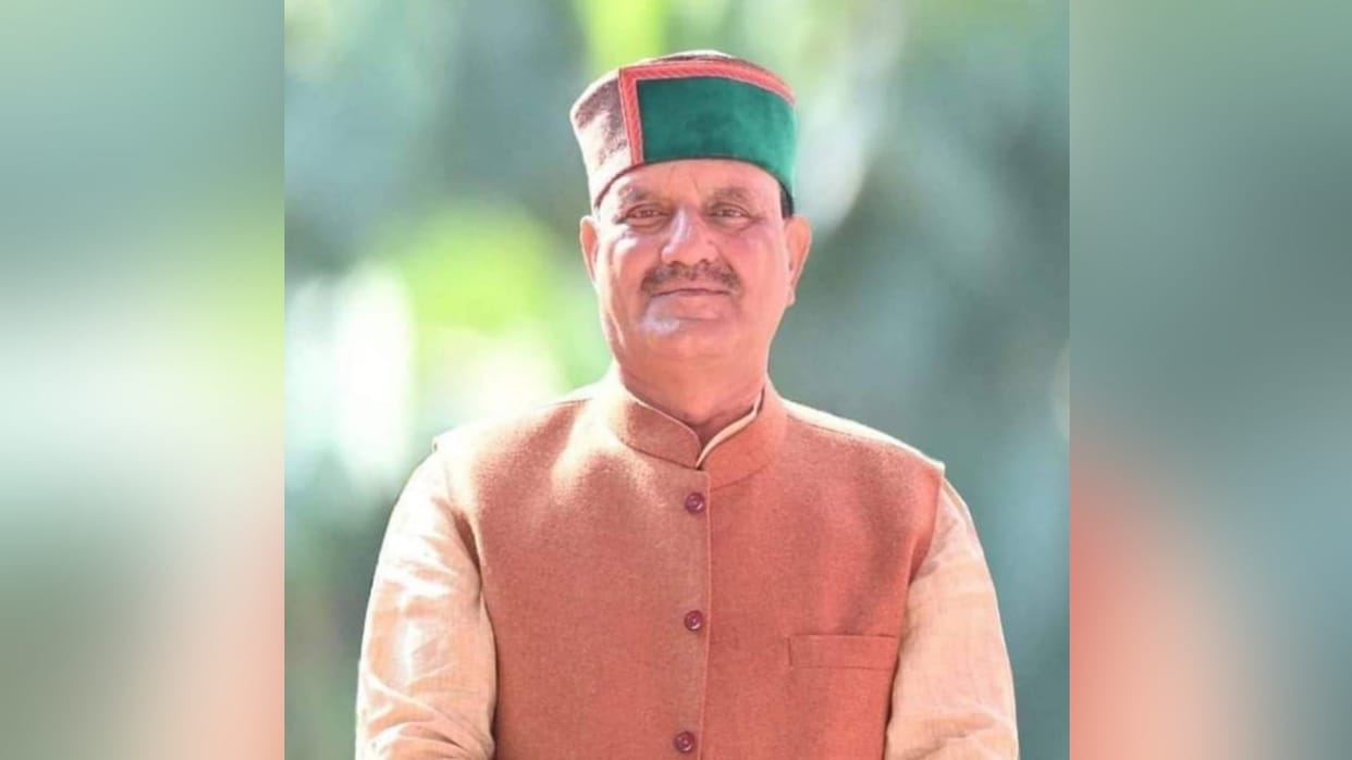 kangra bank former chairman Jagdish Chand Sapehia passes away
