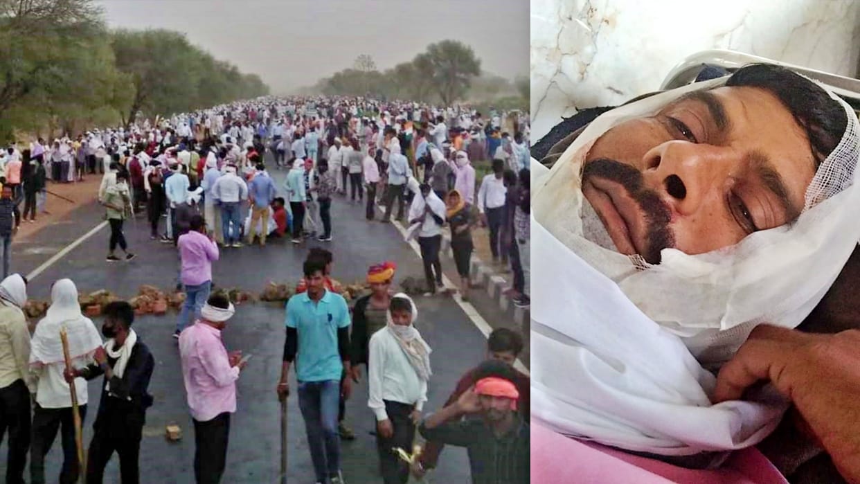 Bharatpur Violence: Police constable injured in stone pelting by agitators