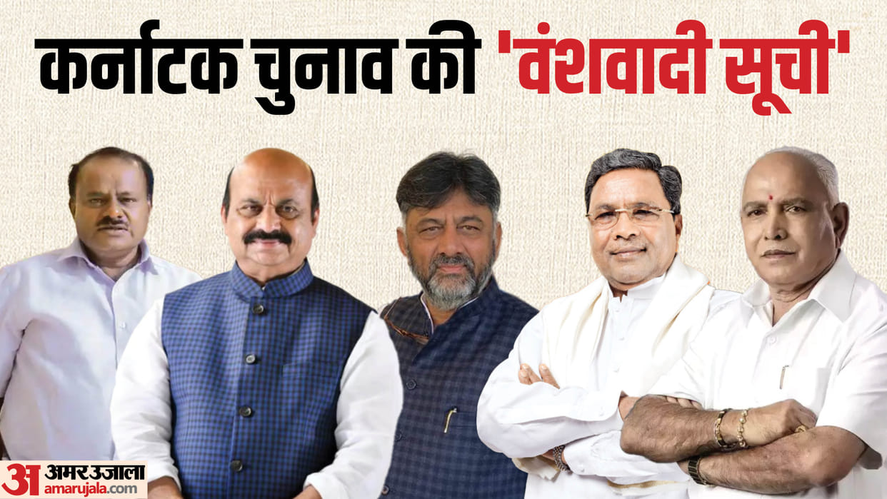 Dynasty Politics: Relatives of leaders got tickets in Karnataka assembly elections, bjp too has long list