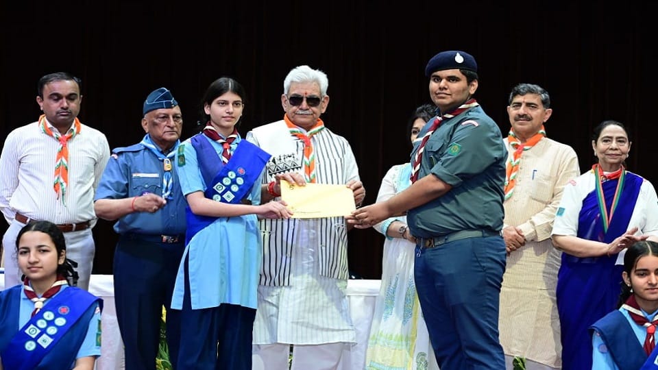 JK LG: Young generation key to change, Scouts-Guides building better society