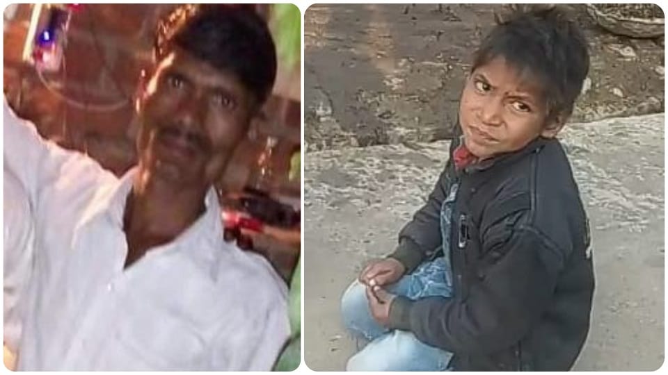 Truck ran over father and son both died on the spot in mainpuri