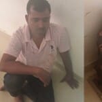 मामले में आरोपी प्रदीप निषाद और उसकी पत्नी पद्मावती।