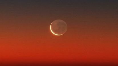 Earthshine on the Moon today the sickle-shaped moon will also look full