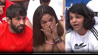 WFI: शीर्ष पहलवान बृजभूषण के खिलाफ फिर धरने पर बैठे, एफआईआर न होने से नाराज WFI: Top wrestler again on strike against Brij Bhushan, angry over lack of FIR