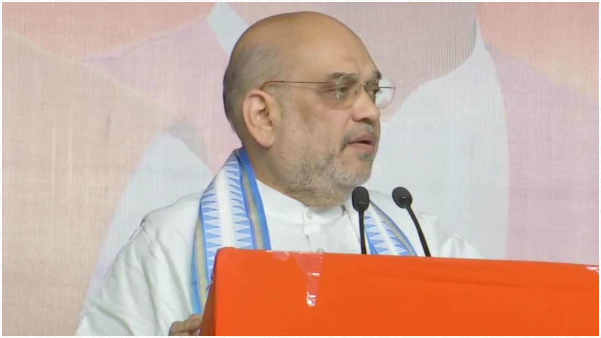 Amit Shah In MP, Road Show In Balaghat, Rani Durgavati Gaurav Yatra First Day