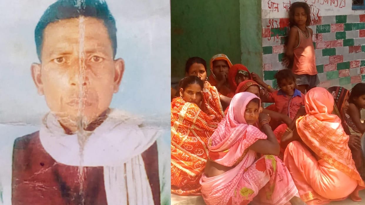A farmer murdered in hujurpur thana in bahraich.