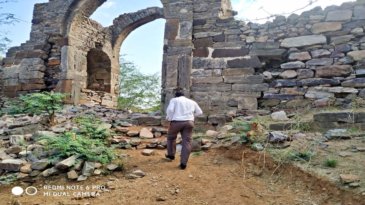 Central Archaeological Survey Department visited Bhairav Valley