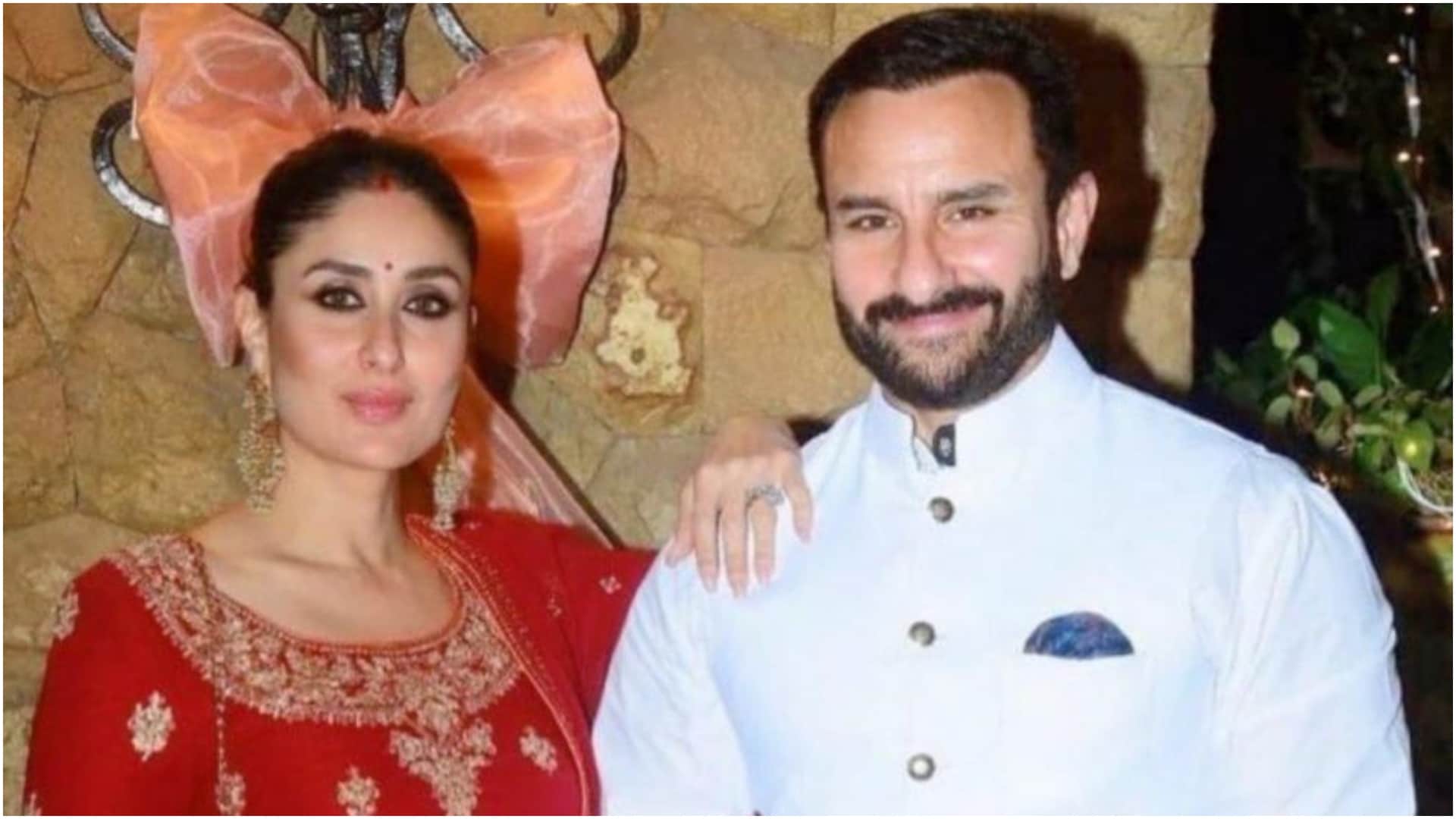 Saif Ali Khan Kareena Kapoor Reunite for a project after 12 years couple hints in a show