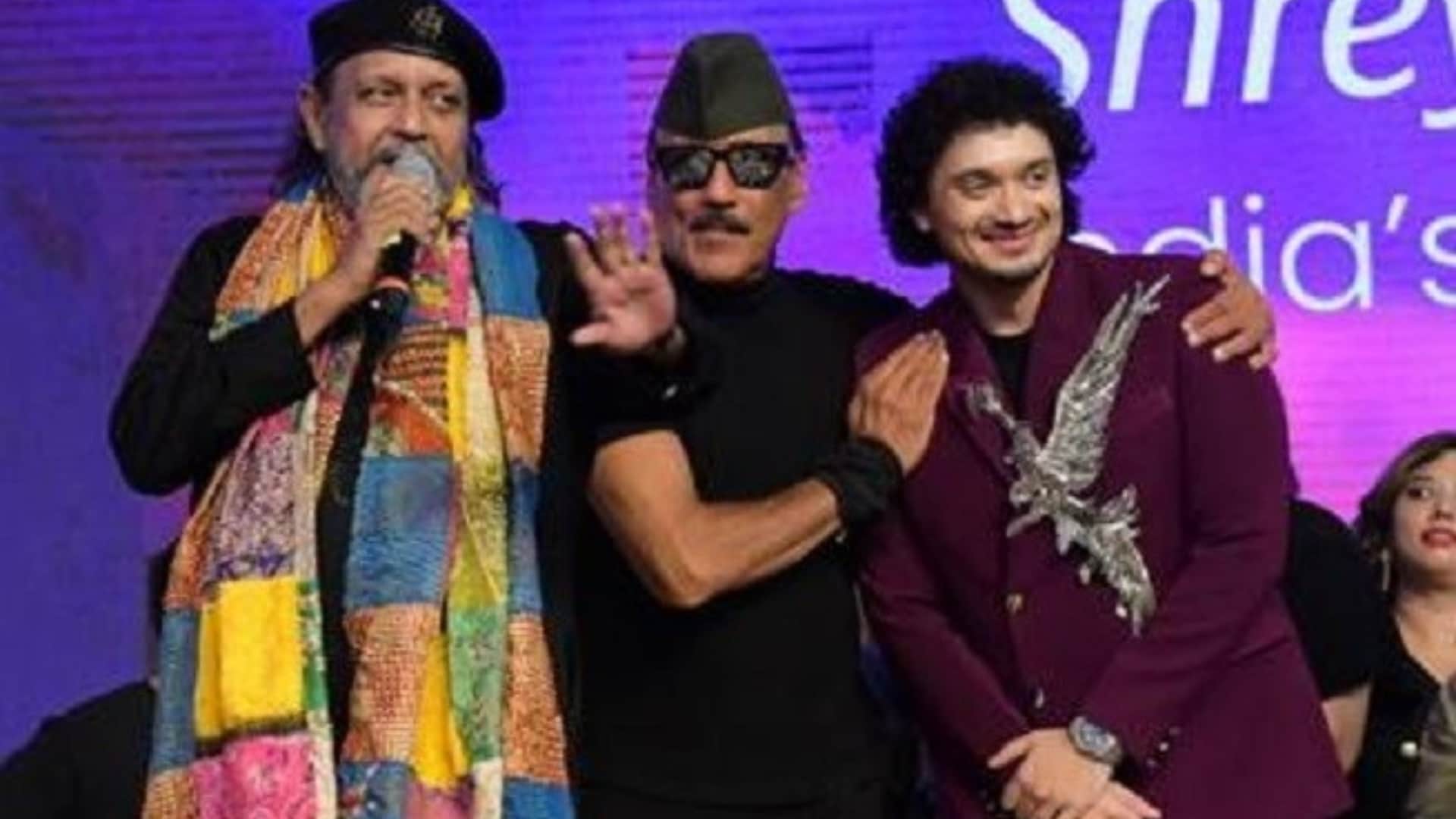 bad boy Namoshi dances to the beat of Disco Dancer veteran stars arrive to welcome Mithun son see here